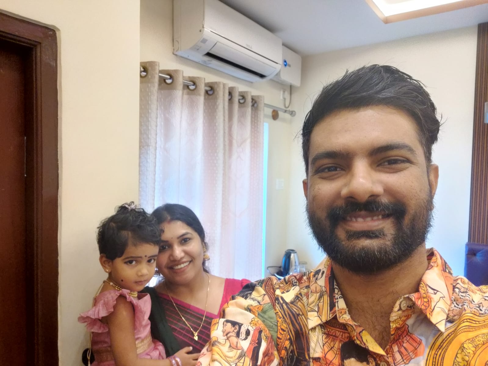 Memory with Diya at Mookambika